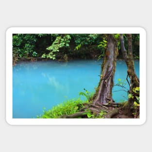 Rio celeste landscape Sticker